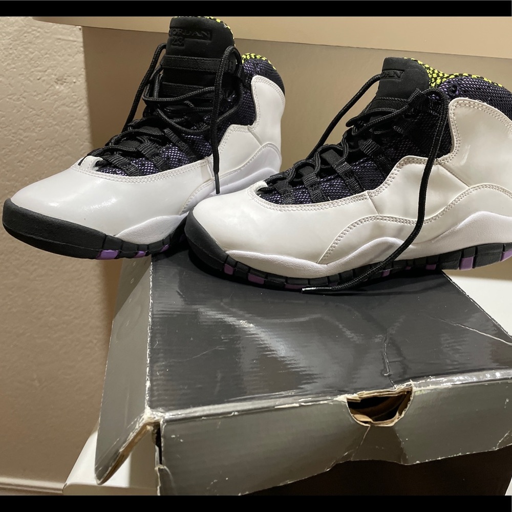 Girls Air Jordan 10 Retro (GS)  5Y - Picture 3 of 7